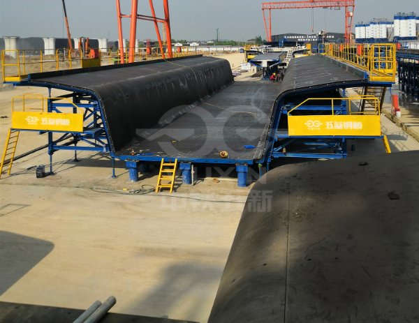 中铁四局二公司湖杭铁路湖州制梁场箱梁模板