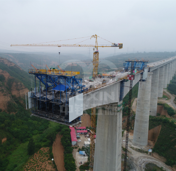 中铁上海局七公司银西铁路挂篮租赁