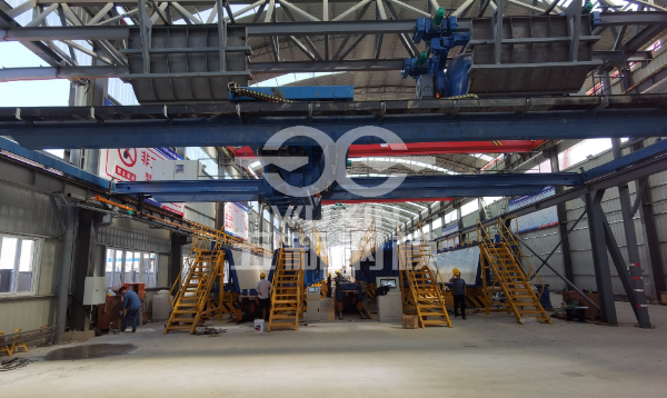 中交路桥华南公司南中高速6标小箱梁生产线