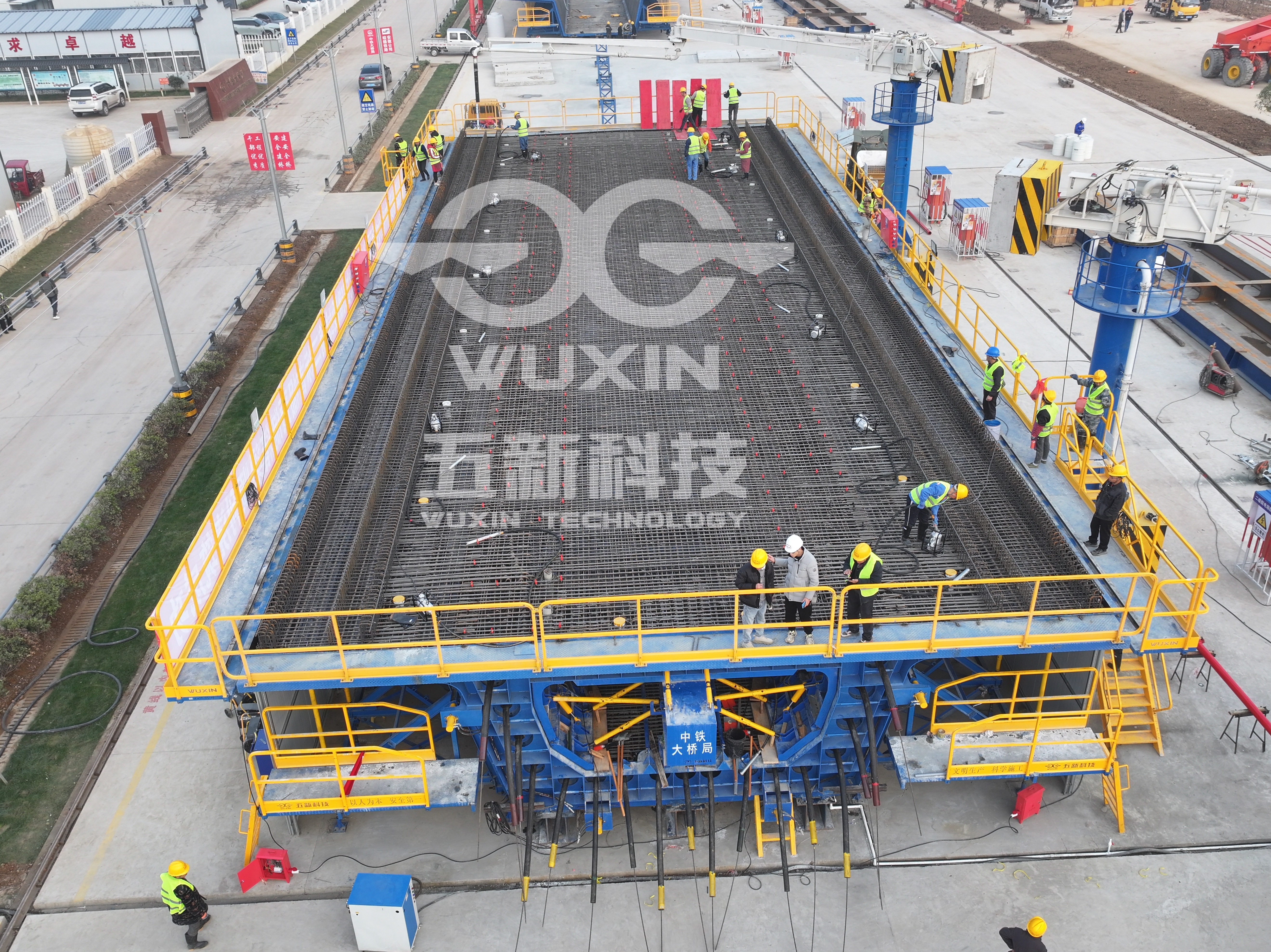 中铁大桥局-合武高铁-李家庄梁场