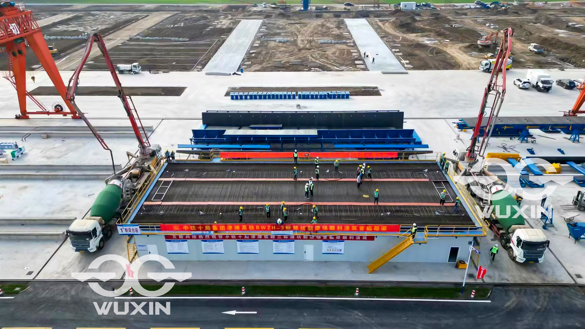 中铁十局-津潍高铁-潍坊梁场