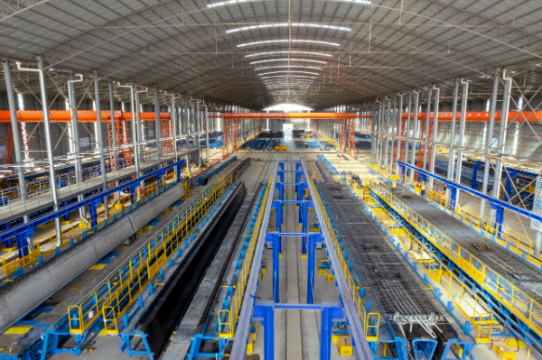 球盟会生产线亮相《2025年第三届双碳目标下桥梁智能建造与安全运维技术创新发展论坛》