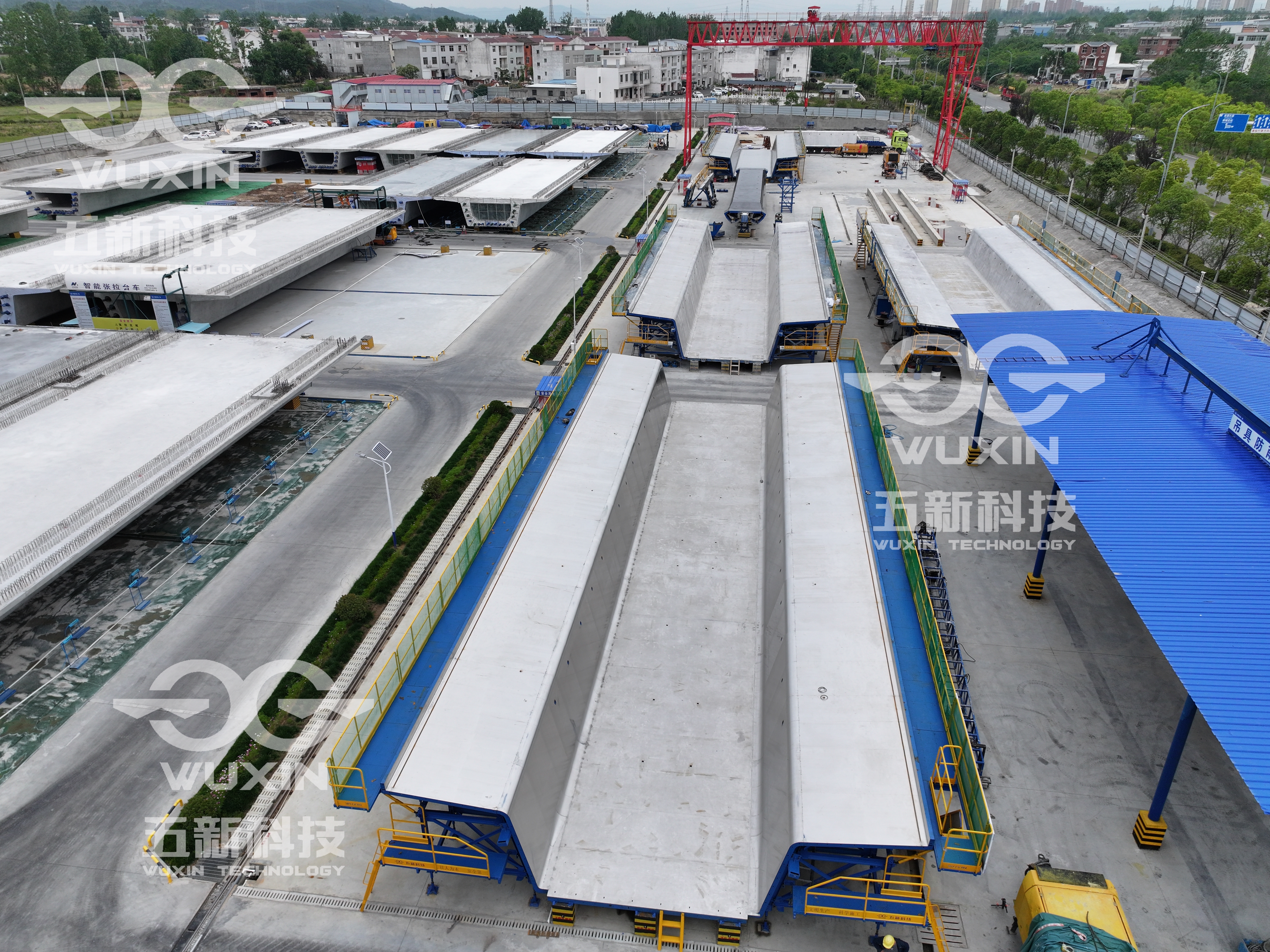 中铁一局-合武高铁-麻城制梁场