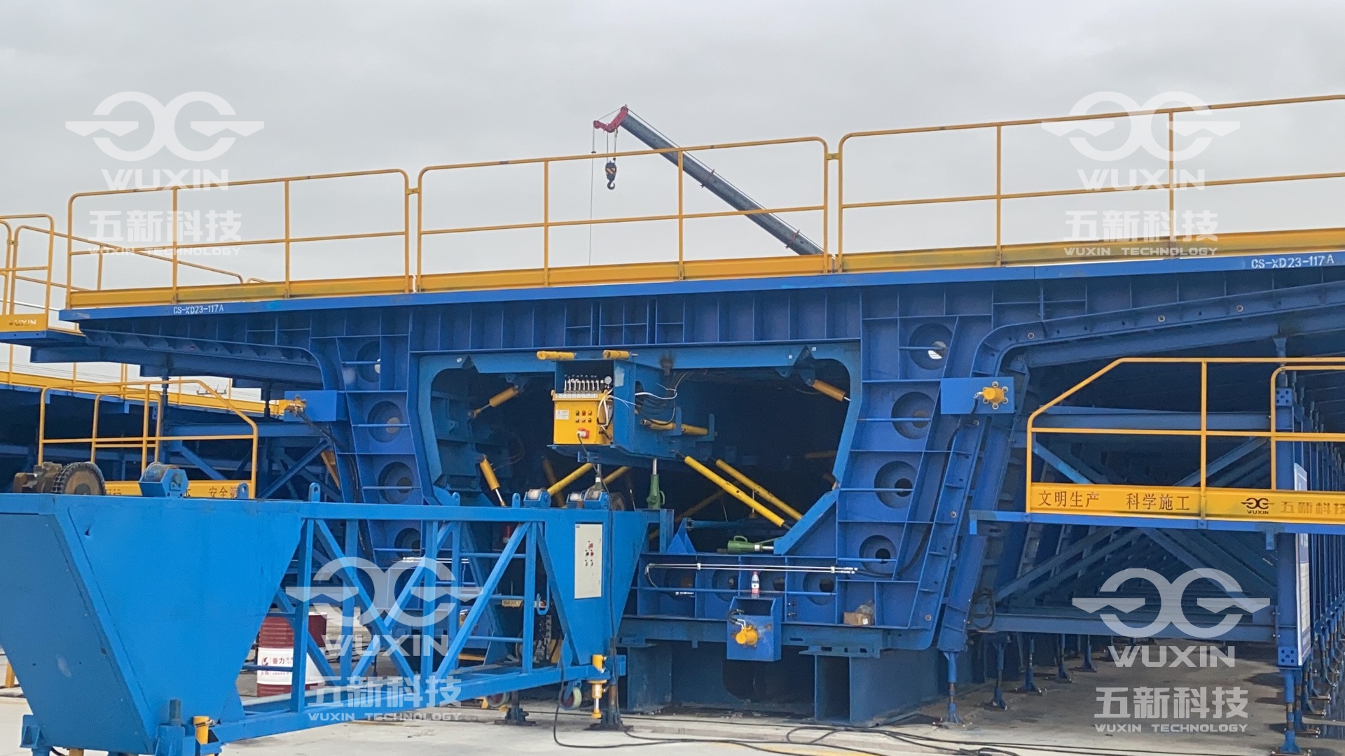 中铁上海局-西十铁路-蓝田制梁场