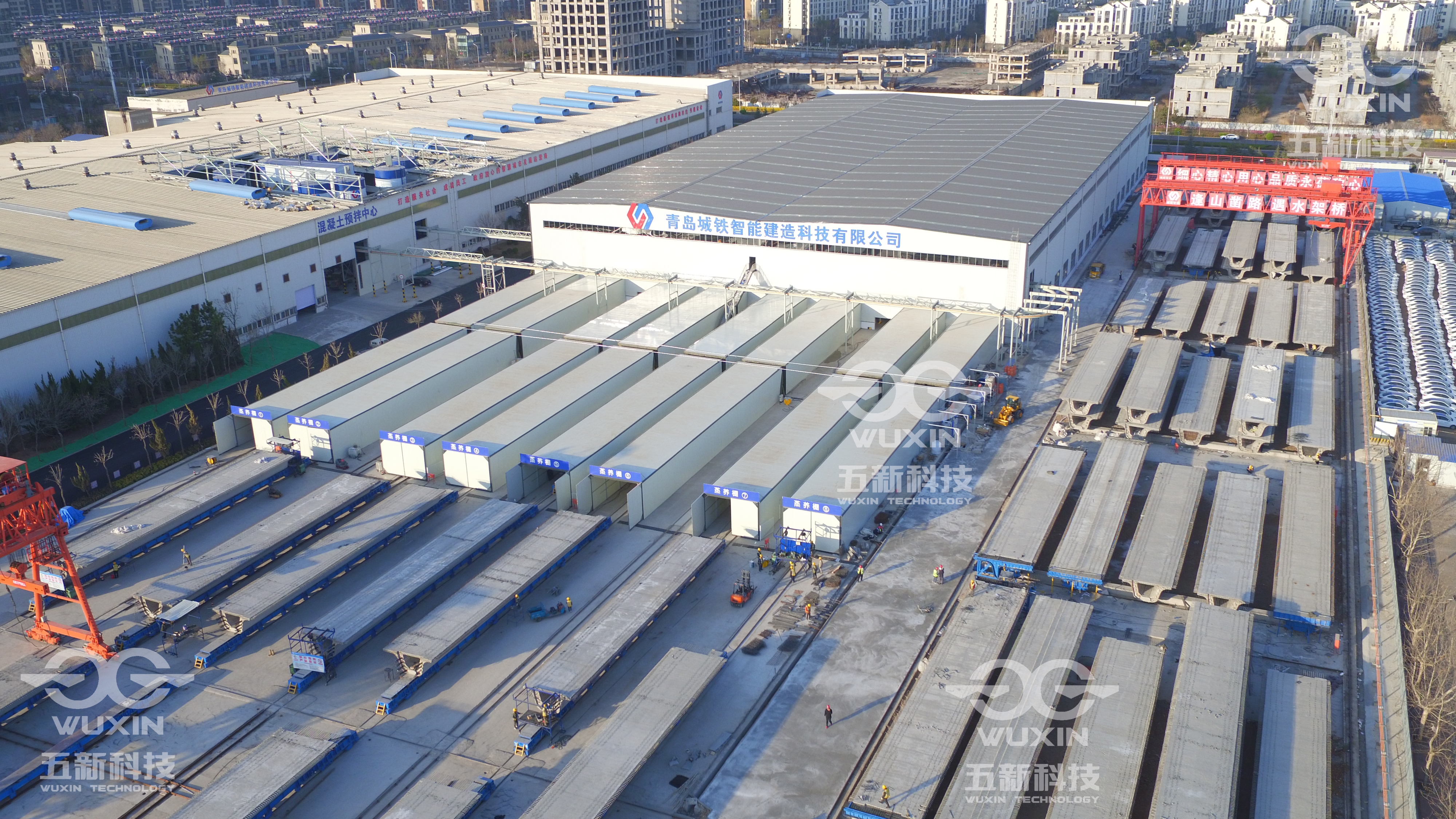 中铁二十五局-青岛城发预制梁场