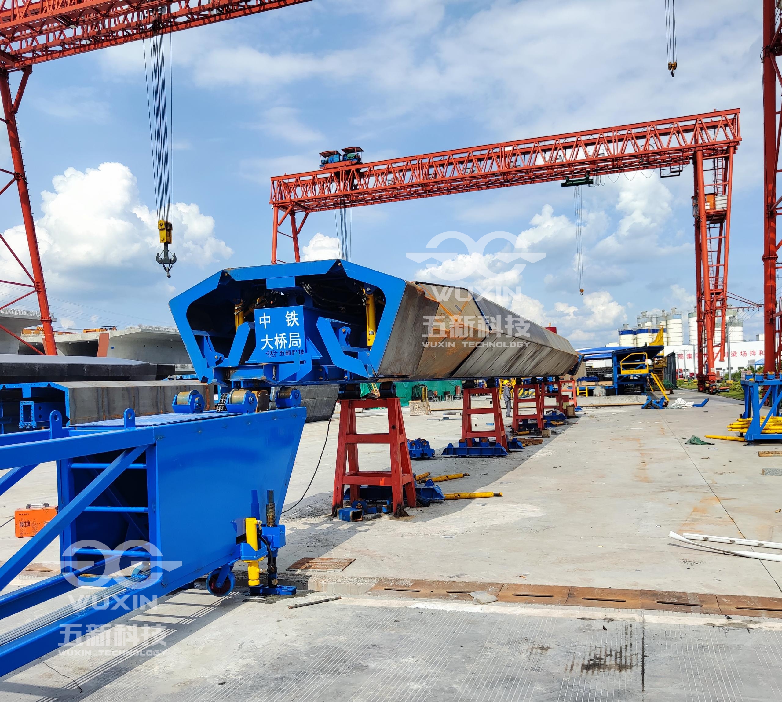 中铁大桥局-成达万铁路-雁江制梁场