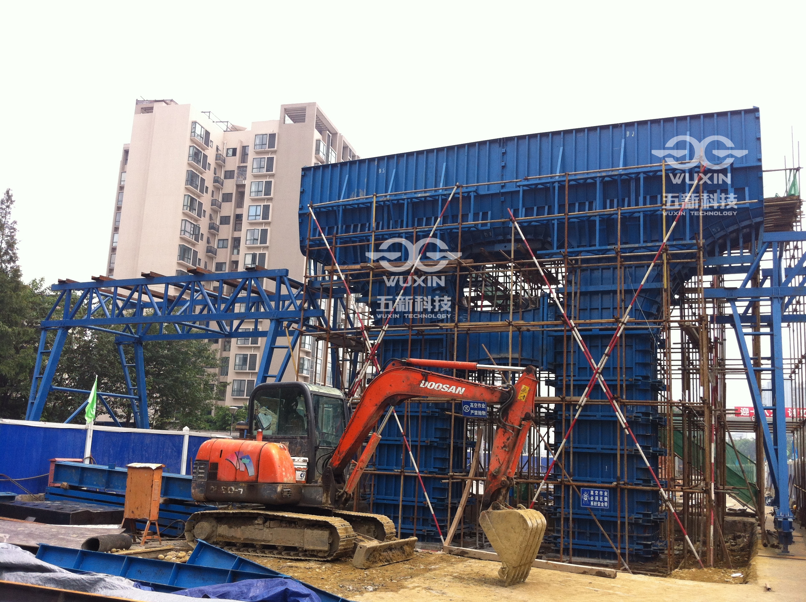 成都二环路墩身