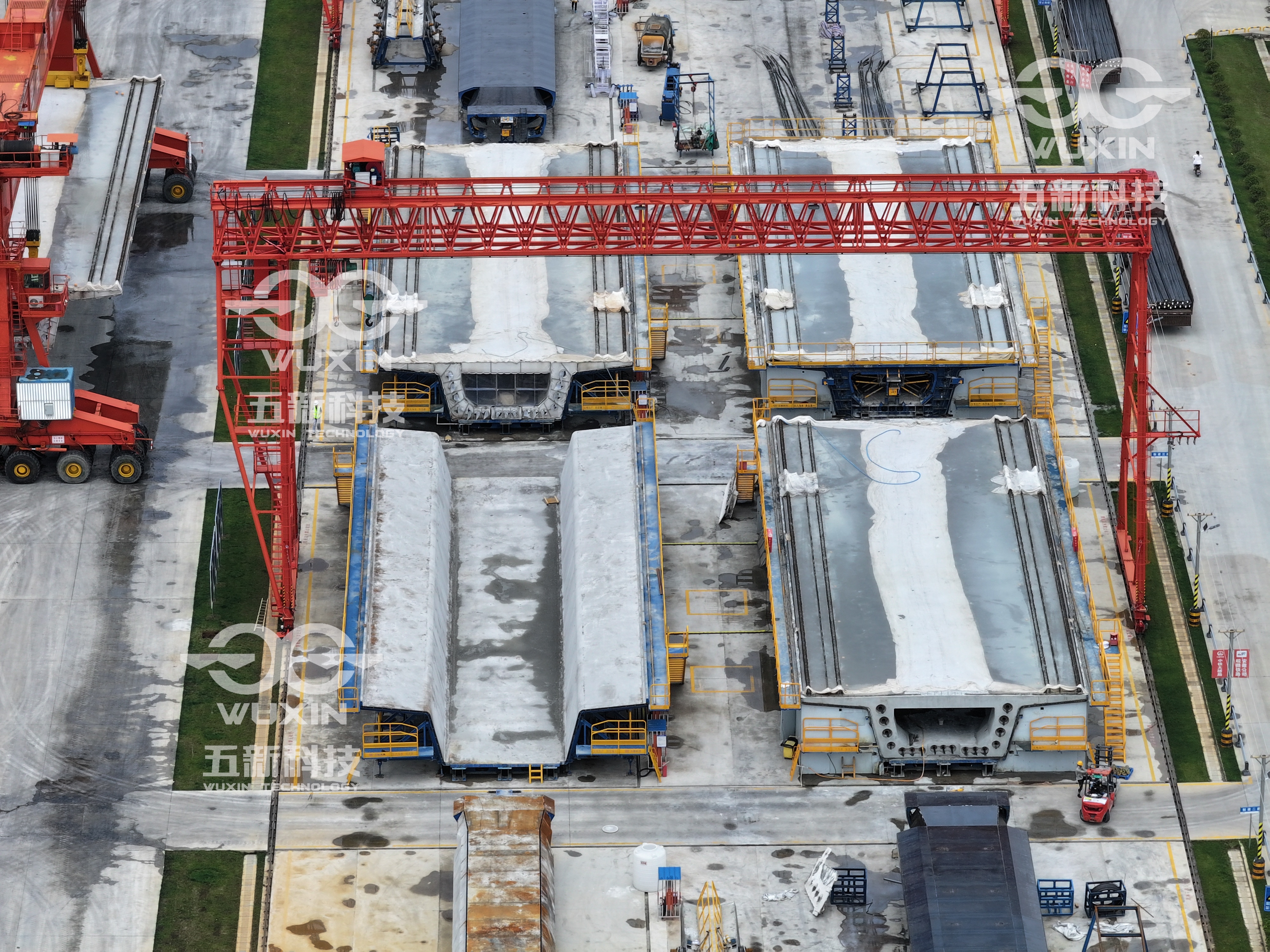 中铁大桥局-合武高铁-李家庄梁场