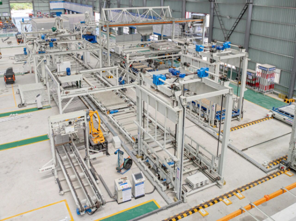 球盟会中小型预制构件生产线闪耀漳汕高铁福建段智能建造观摩会