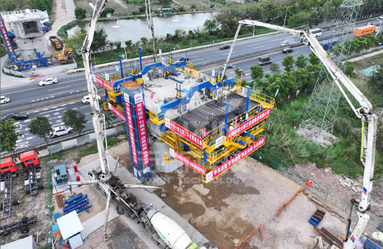 智能悬臂造桥机